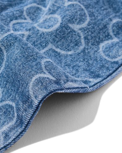 Babyjeans, Blumen jeansfarben - 33078660DENIM - HEMA