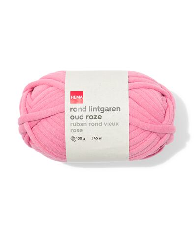 fil ruban rond 100 g 45 m vieux rose - 60702871 - HEMA