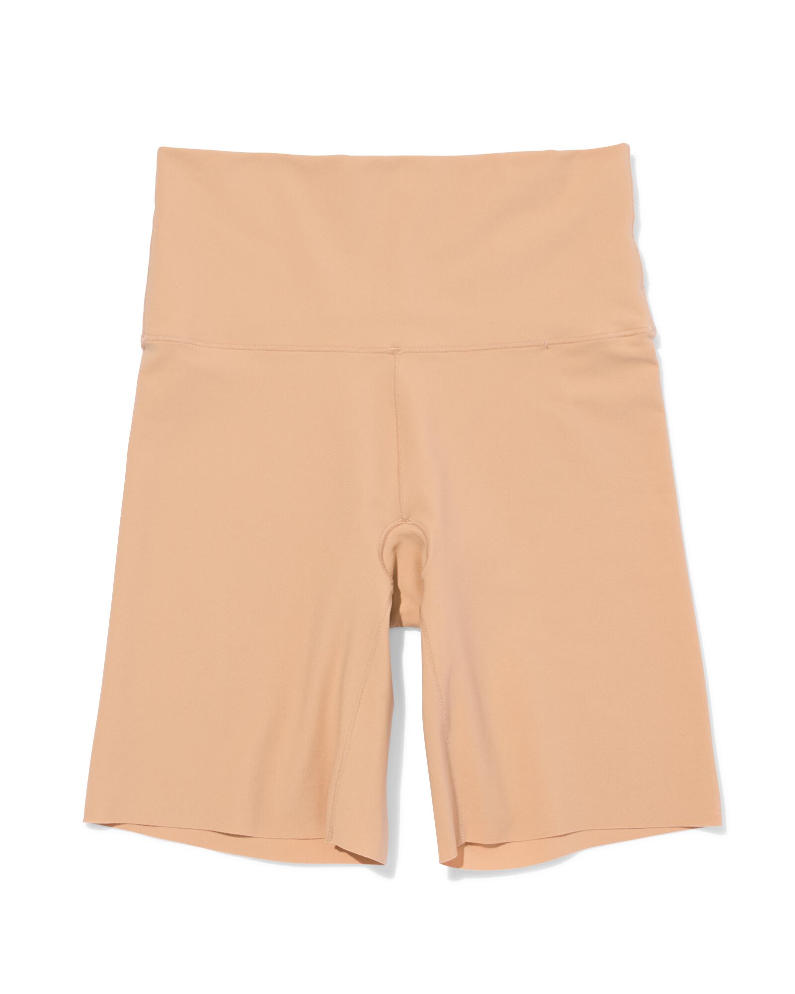 damesbiker smoothing hoge taille beige beige - 21500728BEIGE - HEMA