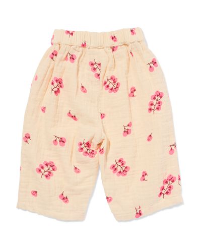 body nouveau-n&eacute; coupe confortable mousseline &eacute;cru &eacute;cru - 33453620ECRU - HEMA