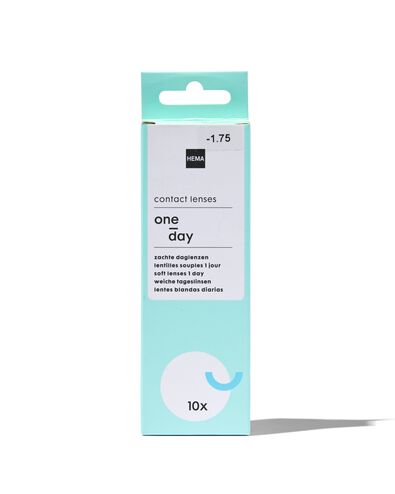 zachte daglenzen -1.75 - 10 stuks - 11973243 - HEMA