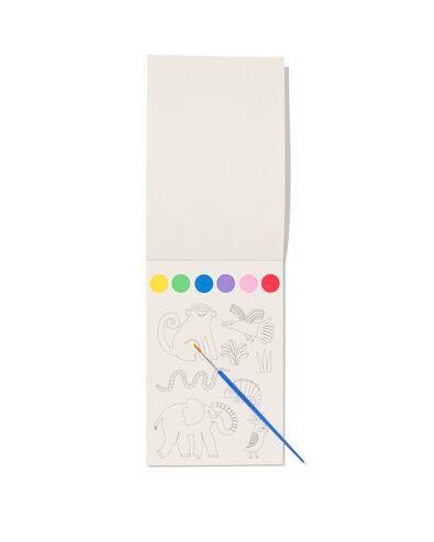 waterverfboek 14x21cm jungle - 15900104 - HEMA