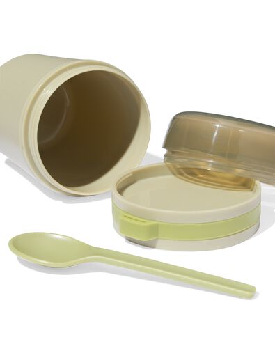 Joghurtbecher zum Mitnehmen 420 ml gr&uuml;n - 80650274 - HEMA