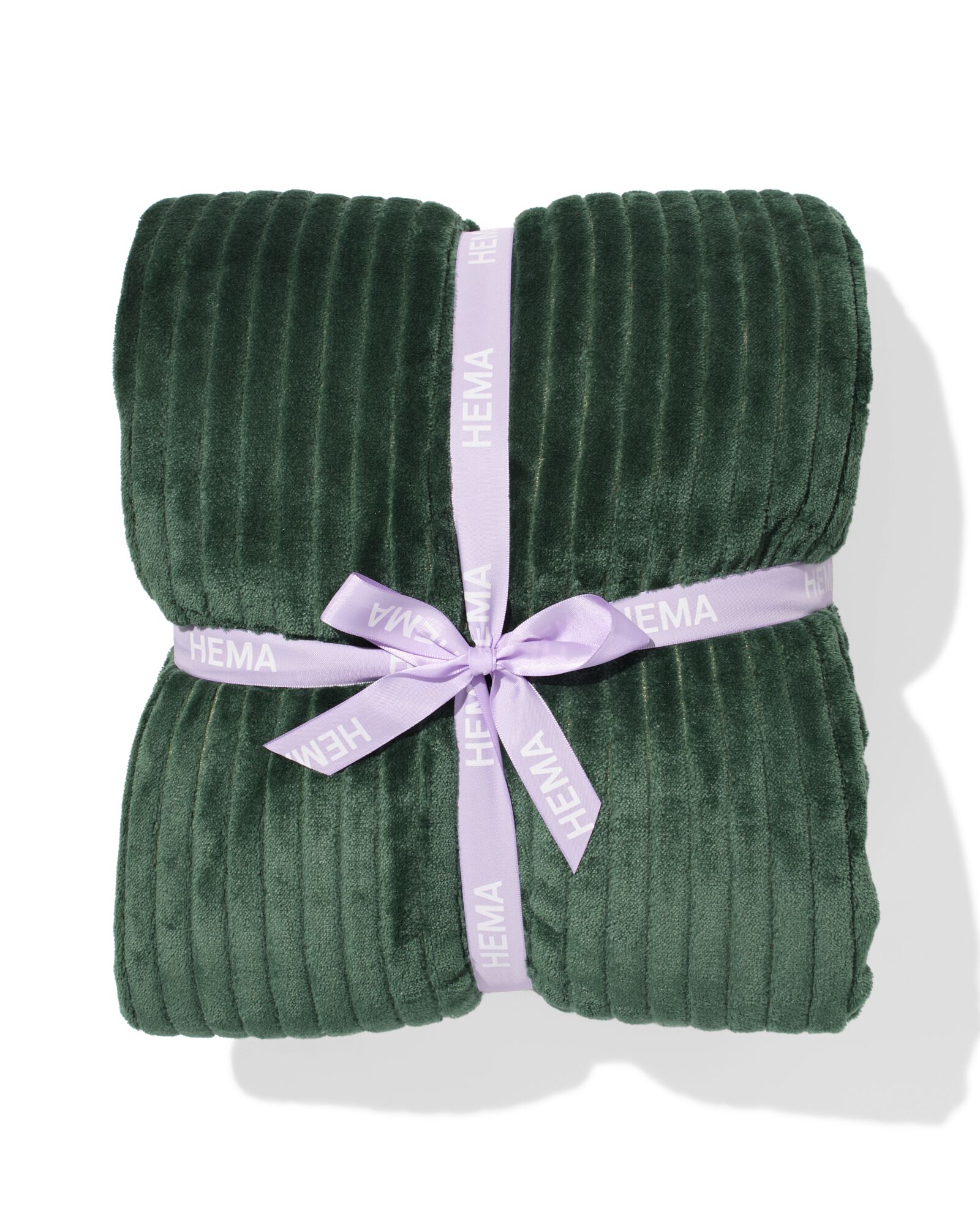 plaid 130x150cm sherpa blauwgroen - 7325172 - HEMA