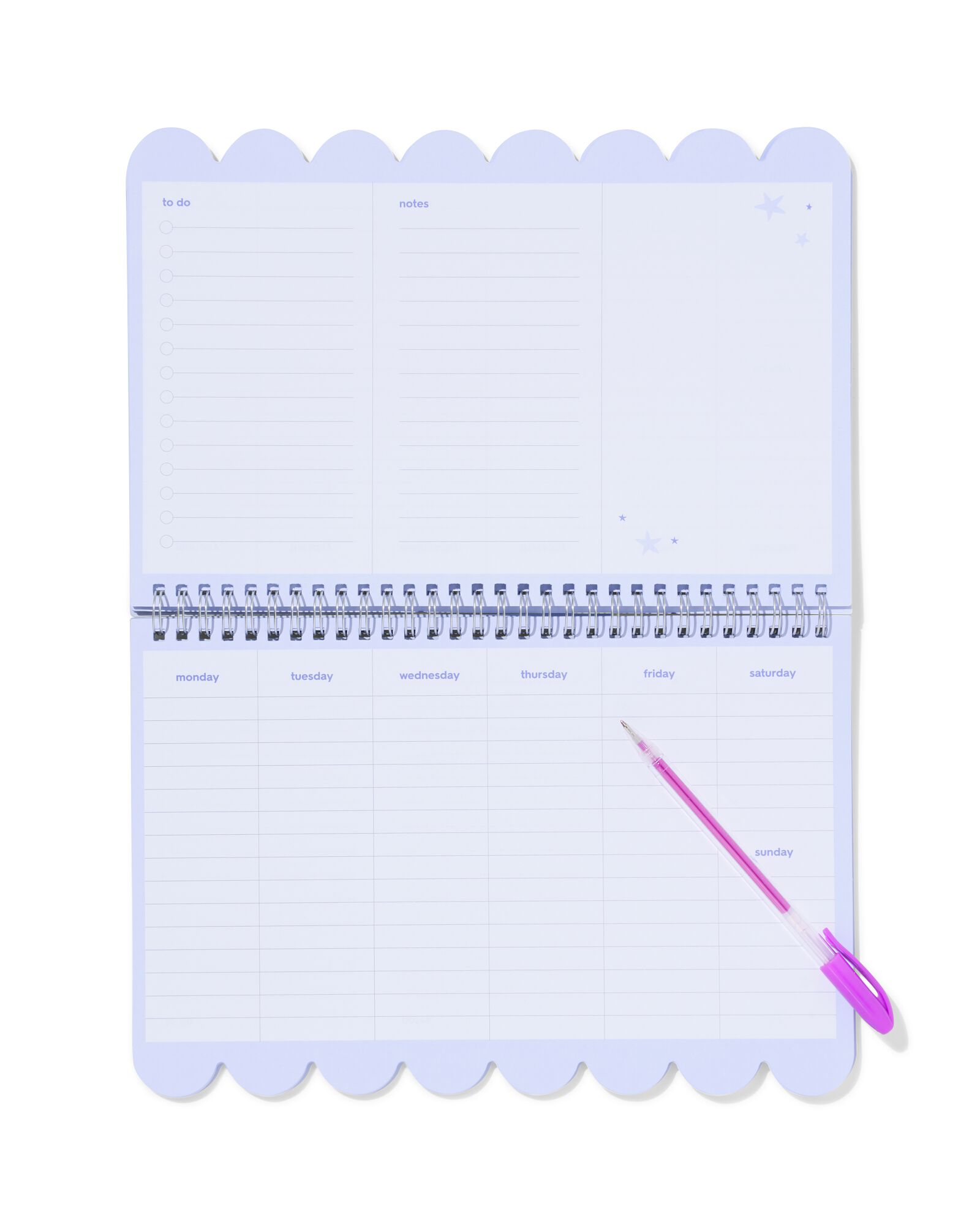 weekplanner A4 - 14100378 - HEMA