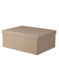 boîte de rangement carton A3 kraft - 39880064 - HEMA