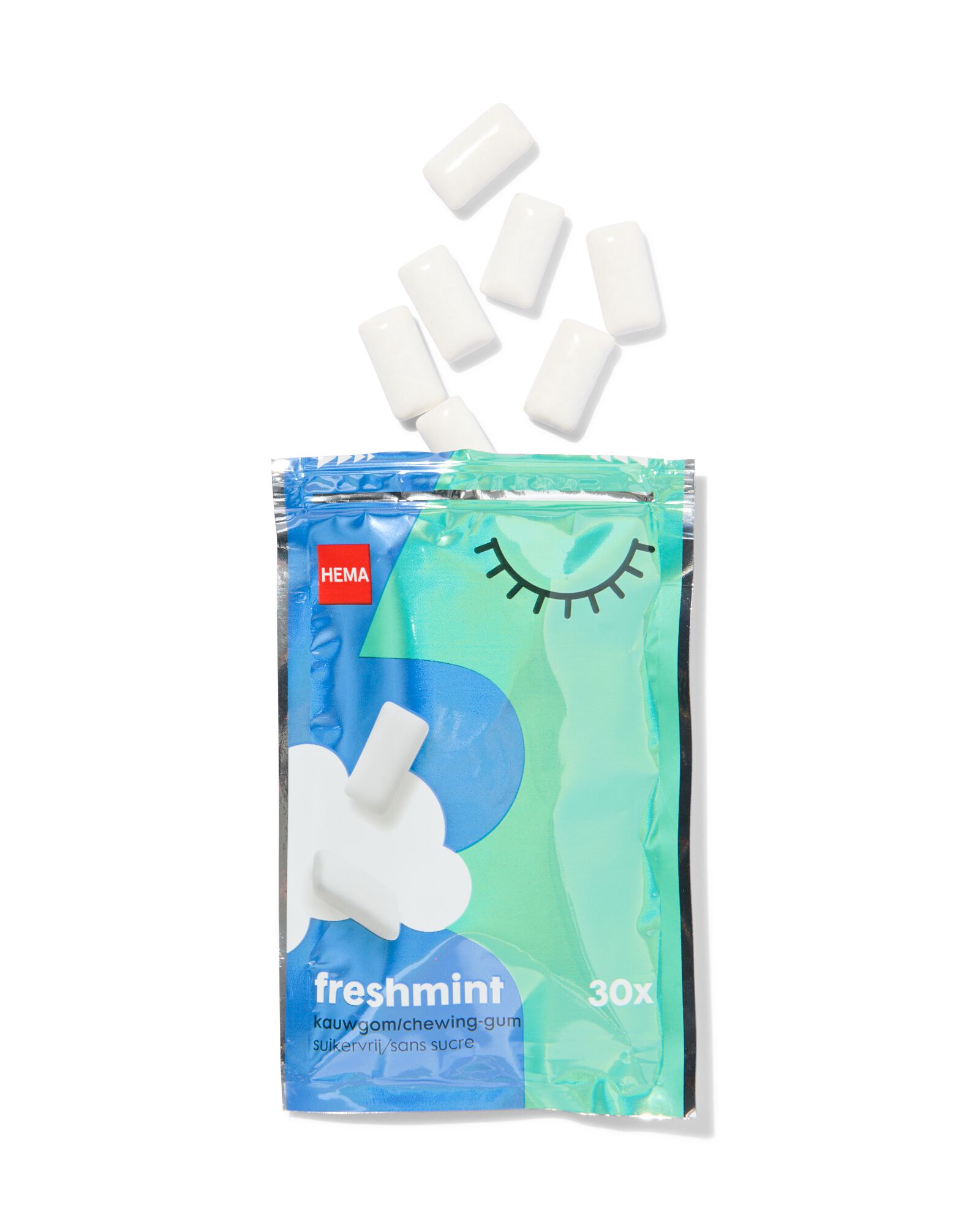 30 chewing-gums sans sucre freshmint - 10460012 - HEMA