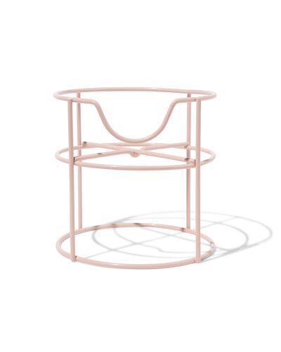 limonadetap standaard 16.5x16.5x16cm metaal roze - 41800211 - HEMA