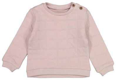 Baby-Sweatshirt, gefüttert lila - 1000021409 - HEMA
