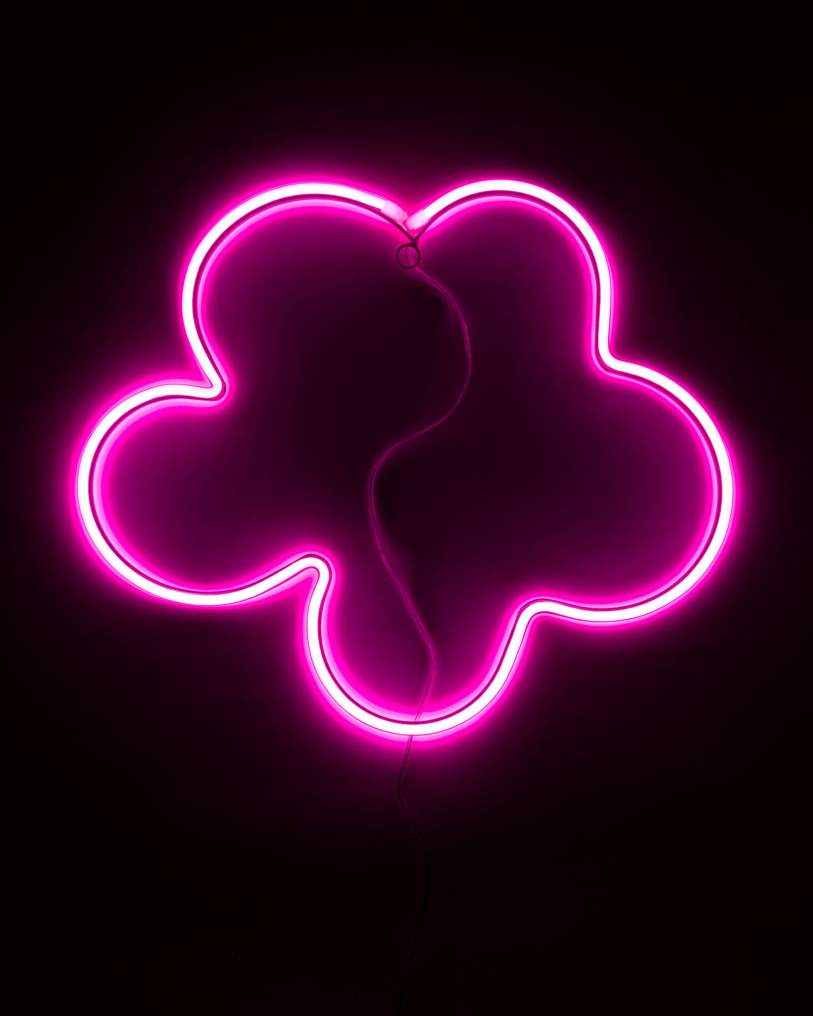 neon LED bloem voor binnen en buiten - 41840255 - HEMA