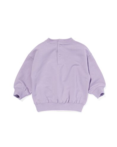 Baby-Sweatshirt, „It‘s ok“ violett 80 - 33193344 - HEMA