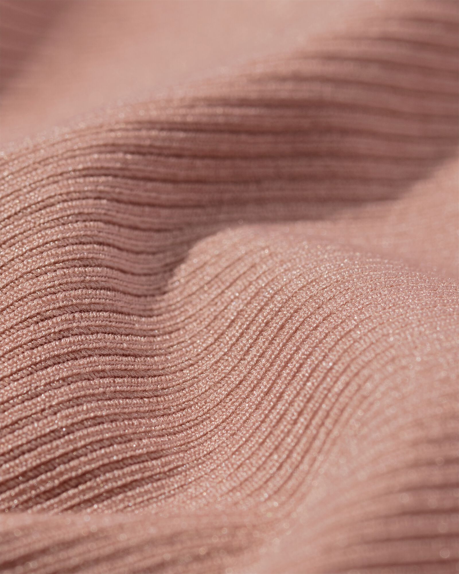 damesstring hoge taille micro rib ultimate comfort lichtbruin lichtbruin - 19640645LIGHTBROWN - HEMA