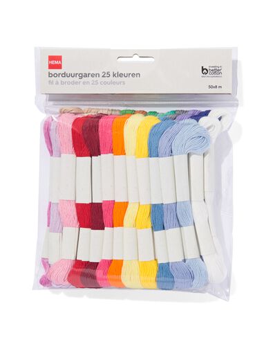 borduurgaren 8m - 50 stuks - 60760052 - HEMA