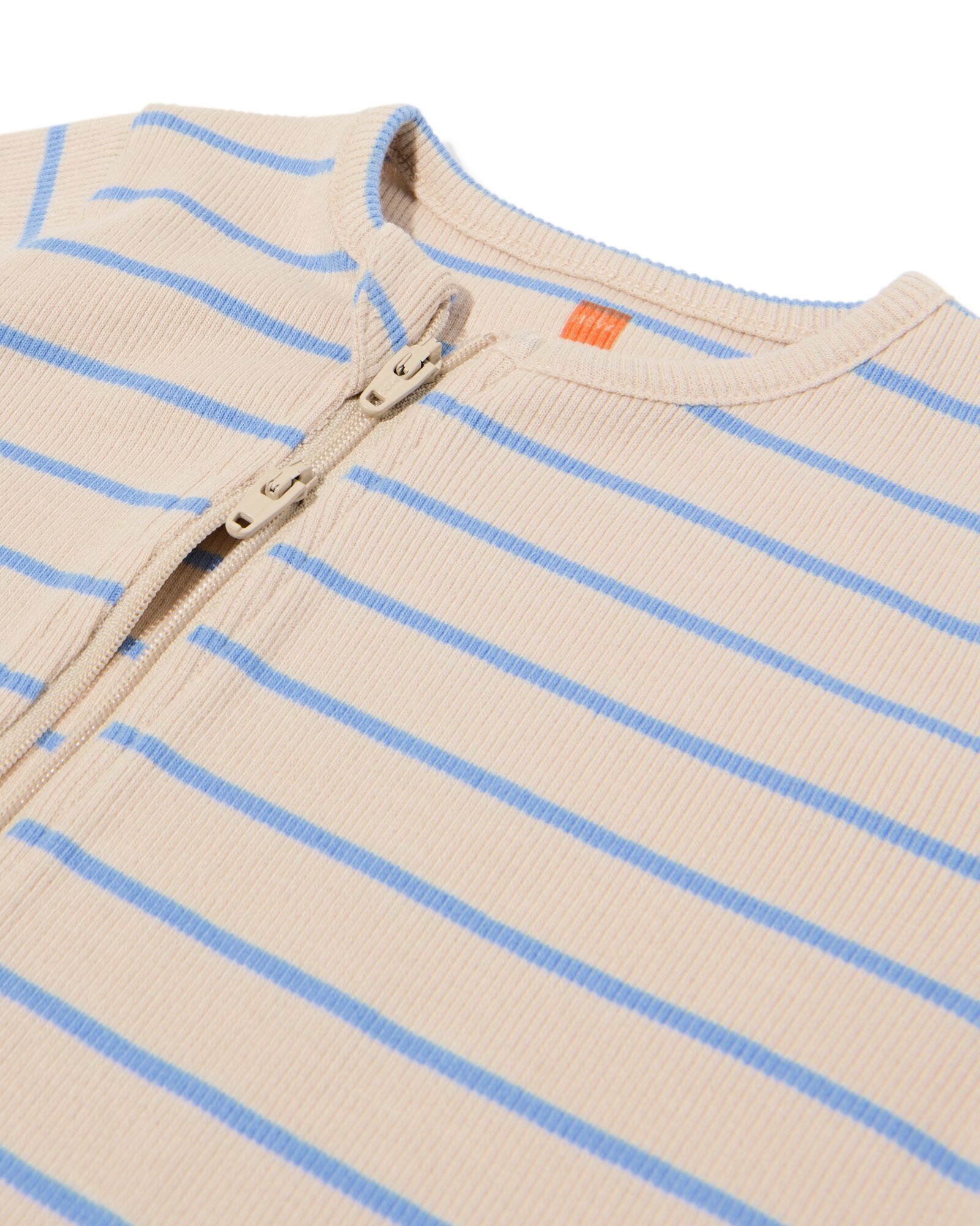 newborn meegroeiboxpakje strepen ecru ecru - 33440520ECRU - HEMA