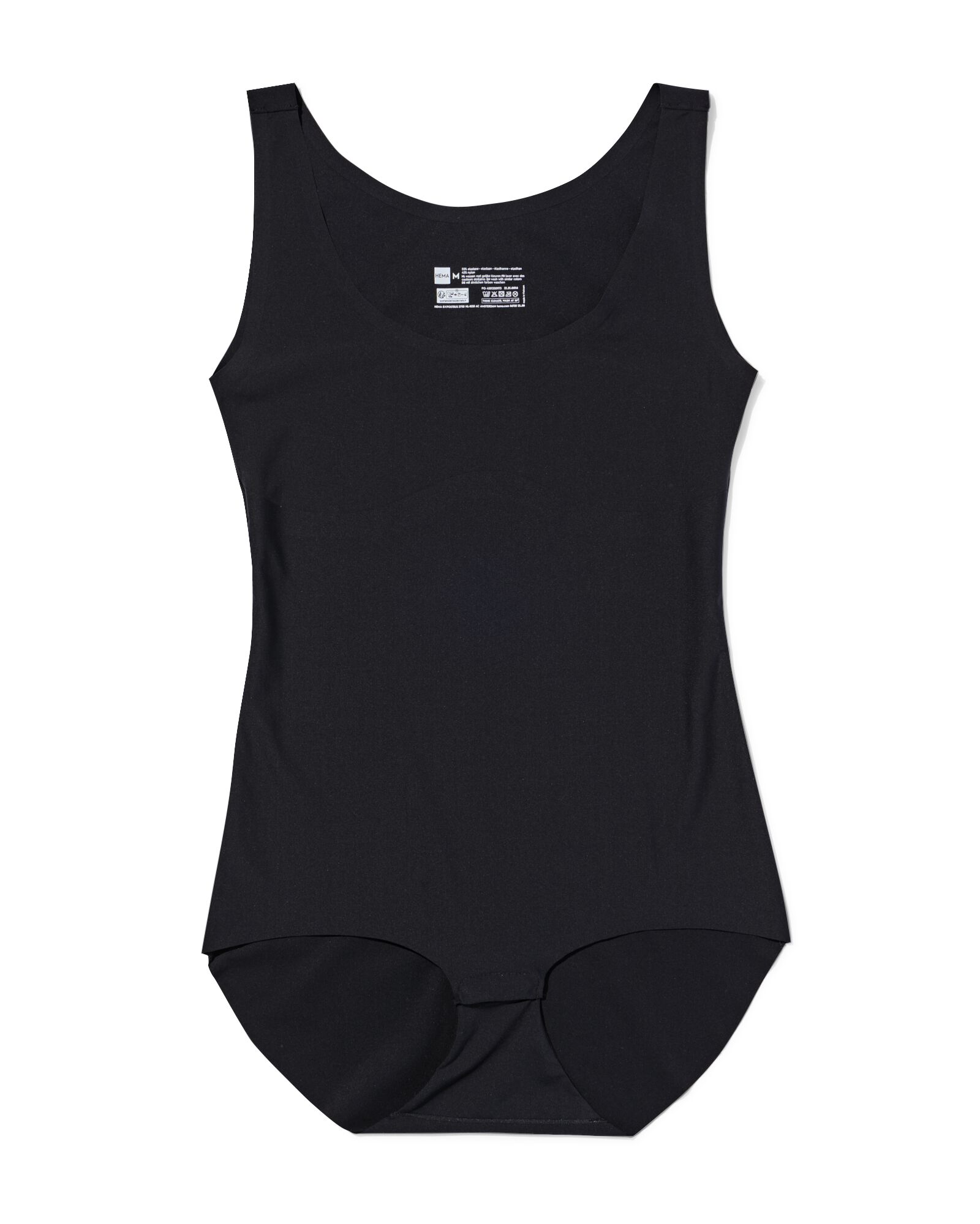 body femme correcteur moyen seconde peau  noir noir - 21500414BLACK - HEMA