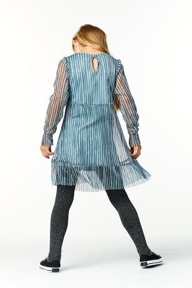 Kinder-Kleid, Mesh mit Glitter mintgrün - 1000025888 - HEMA