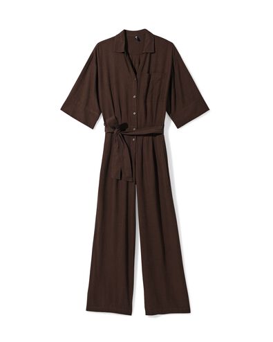 Damen-Jumpsuit Dawn dunkelbraun dunkelbraun - 36208140DARKBROWN - HEMA