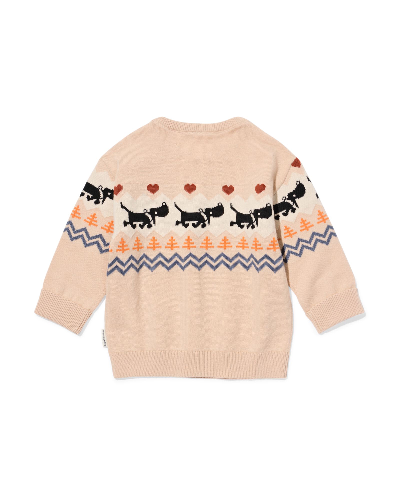 pull Takkie nouveau-né  marron clair - 33434520LIGHTBROWN - HEMA