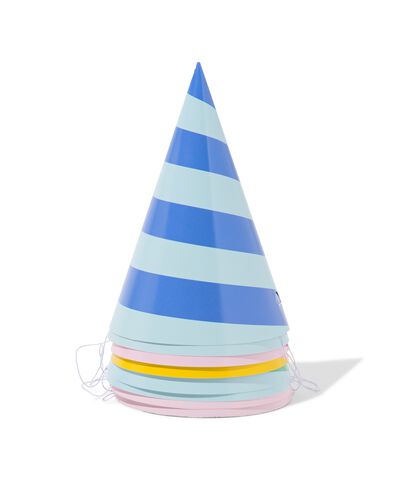 Partyh&uuml;te gestreift &ndash; 8 St&uuml;ck - 14250156 - HEMA