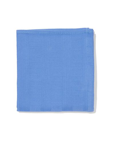 Geschirrtuch, 65 x 65 cm, Baumwolle, blau - 5450047 - HEMA