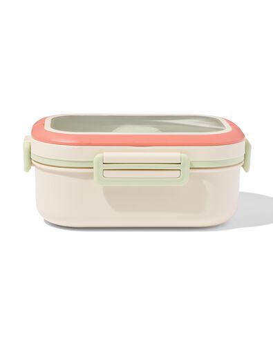 Salatbox 21,3 x 14,8 x 9,3 cm beige - 80650273 - HEMA