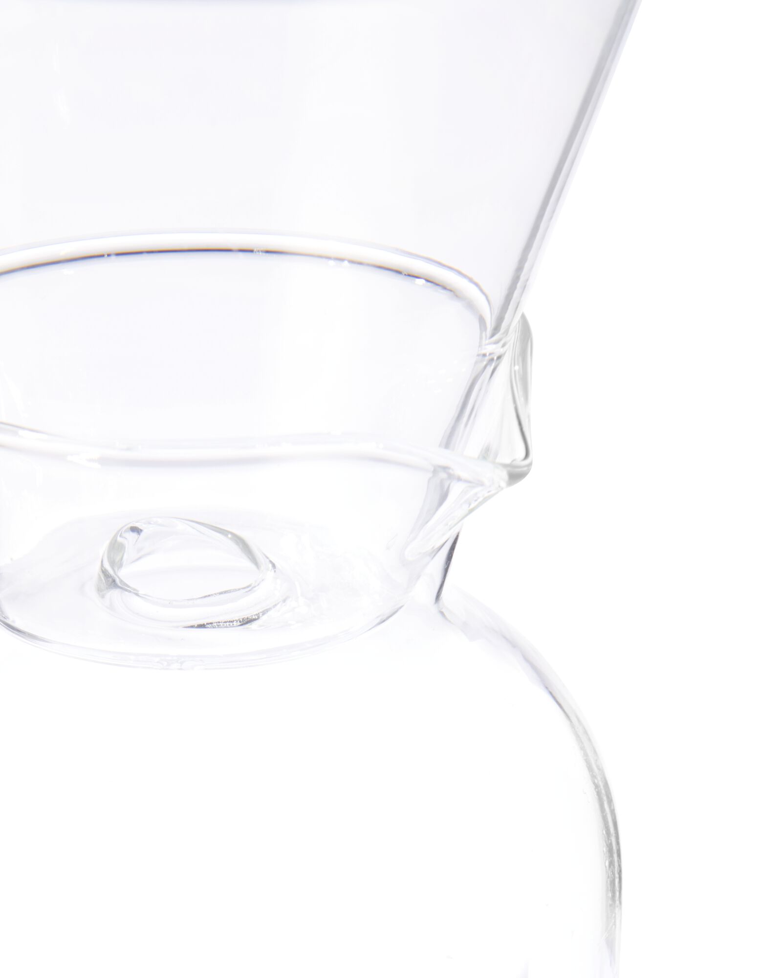 Kaffeekanne Koffiebinkie mit Filter, Glas, 0.6 Liter - 80610079 - HEMA