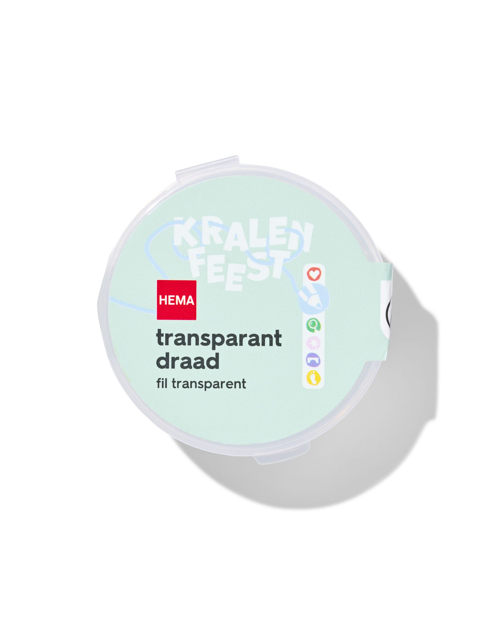 bracelets ficelle transparent - 15900403 - HEMA