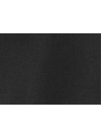 t-shirt enfant - coton bio noir noir - 1000019373 - HEMA