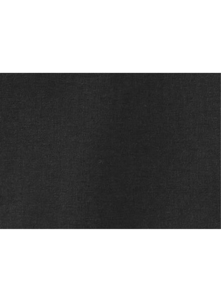 t-shirt enfant - coton bio noir noir - 1000019373 - HEMA