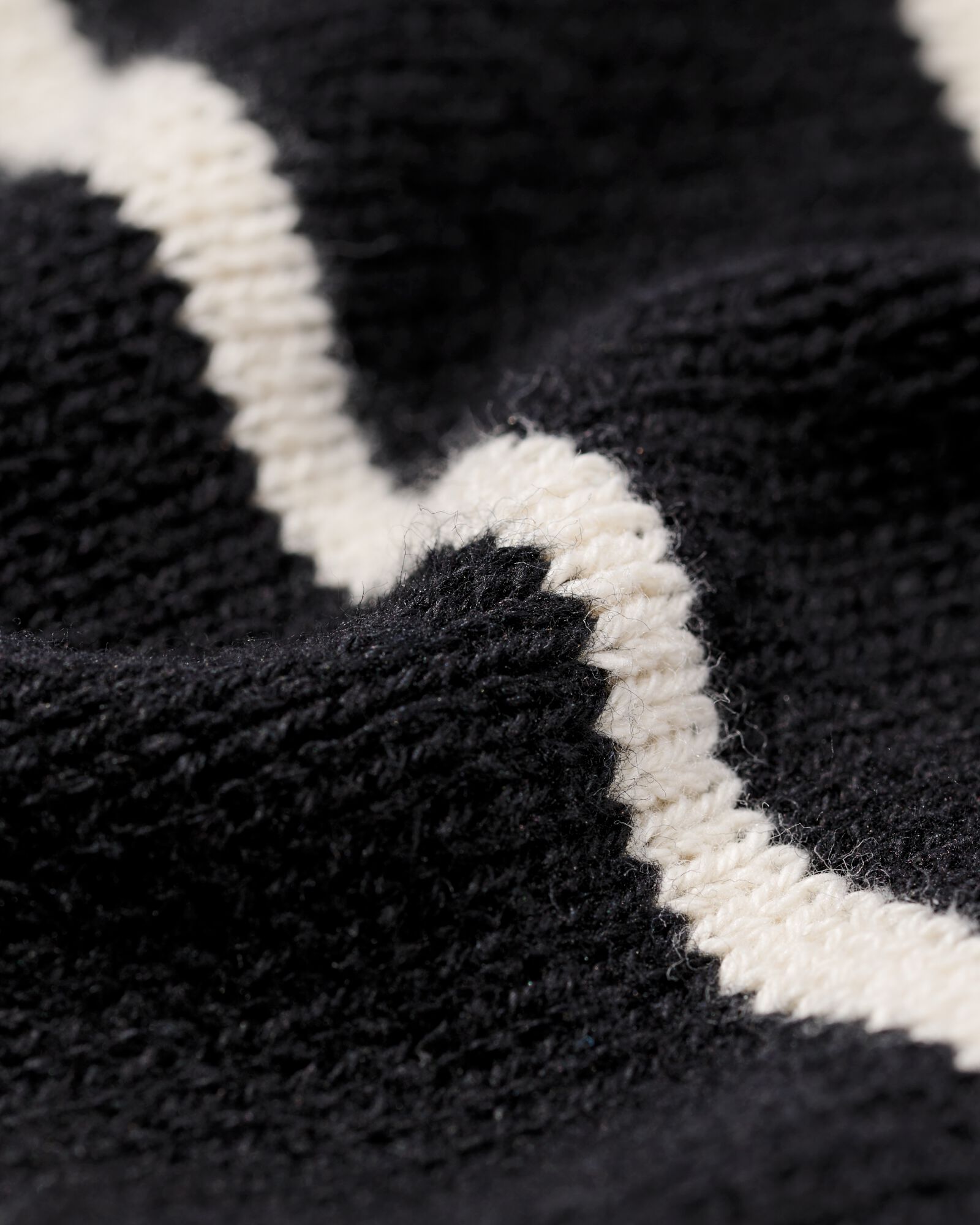 pull homme Nyck rayures noir noir - 2129940BLACK - HEMA