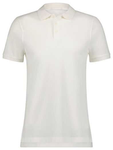 Herren-Poloshirt, Piqué weiß - 1000023942 - HEMA