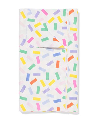 Tischdecke 220 &times; 138 cm Papier farbig - 14250335 - HEMA