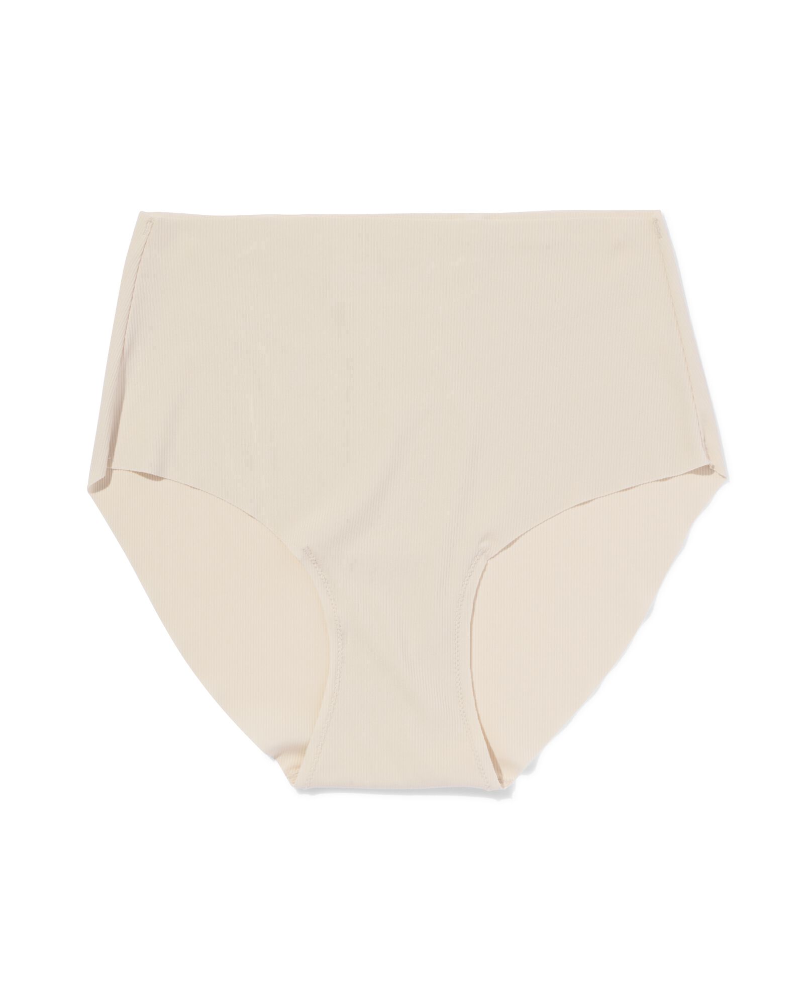 dames tailleslip micro rib ultimate comfort gebroken wit - 19640655OFFWHITE - HEMA