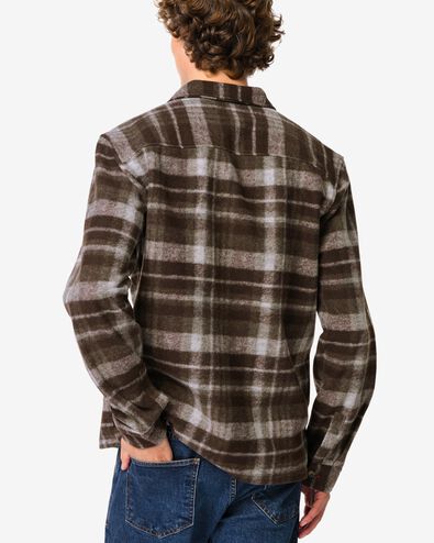 Herrenoberhemd Sean, kariert braun braun - 2170940BROWN - HEMA