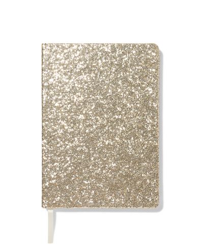 carnet A5 lign&eacute; paillettes - 14100214 - HEMA