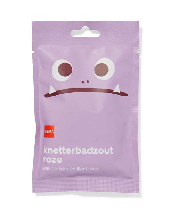 Sel de bain rose cr&eacute;pitant 50 g - 11730014 - HEMA