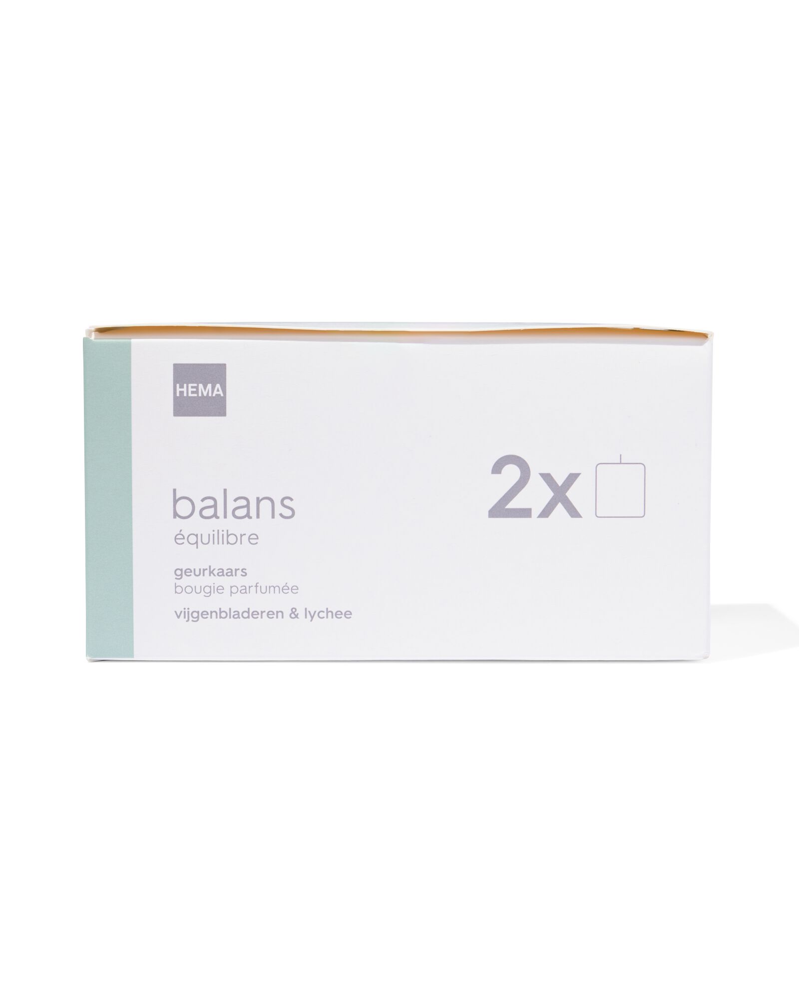 bougie parfum&eacute;e XS &eacute;quilibre - lot de 2 - 13507503 - HEMA