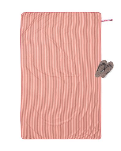 strandlaken 175x110cm microvezel strepen - 5200188 - HEMA