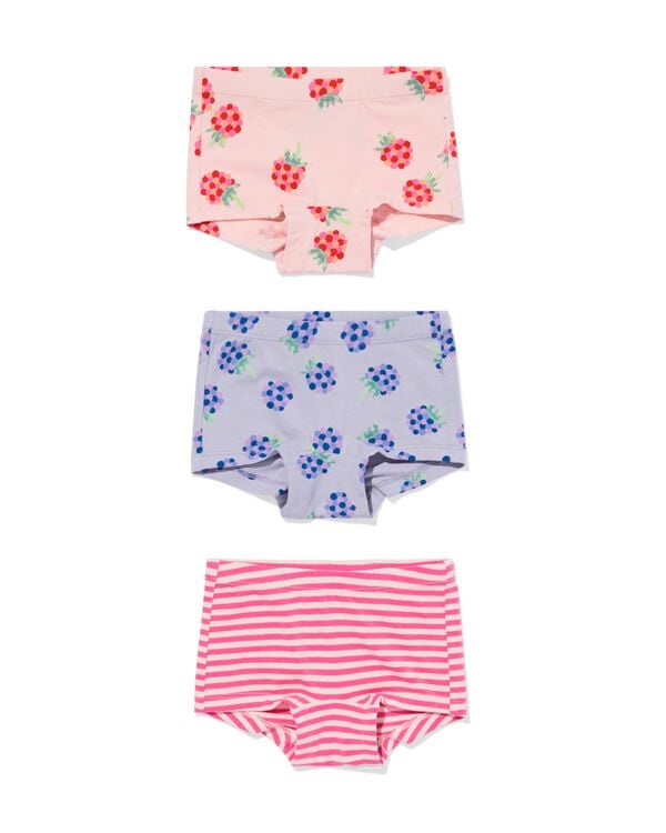 kinderboxers fruit - 3 stuks multi multi - 19300270MULTI - HEMA