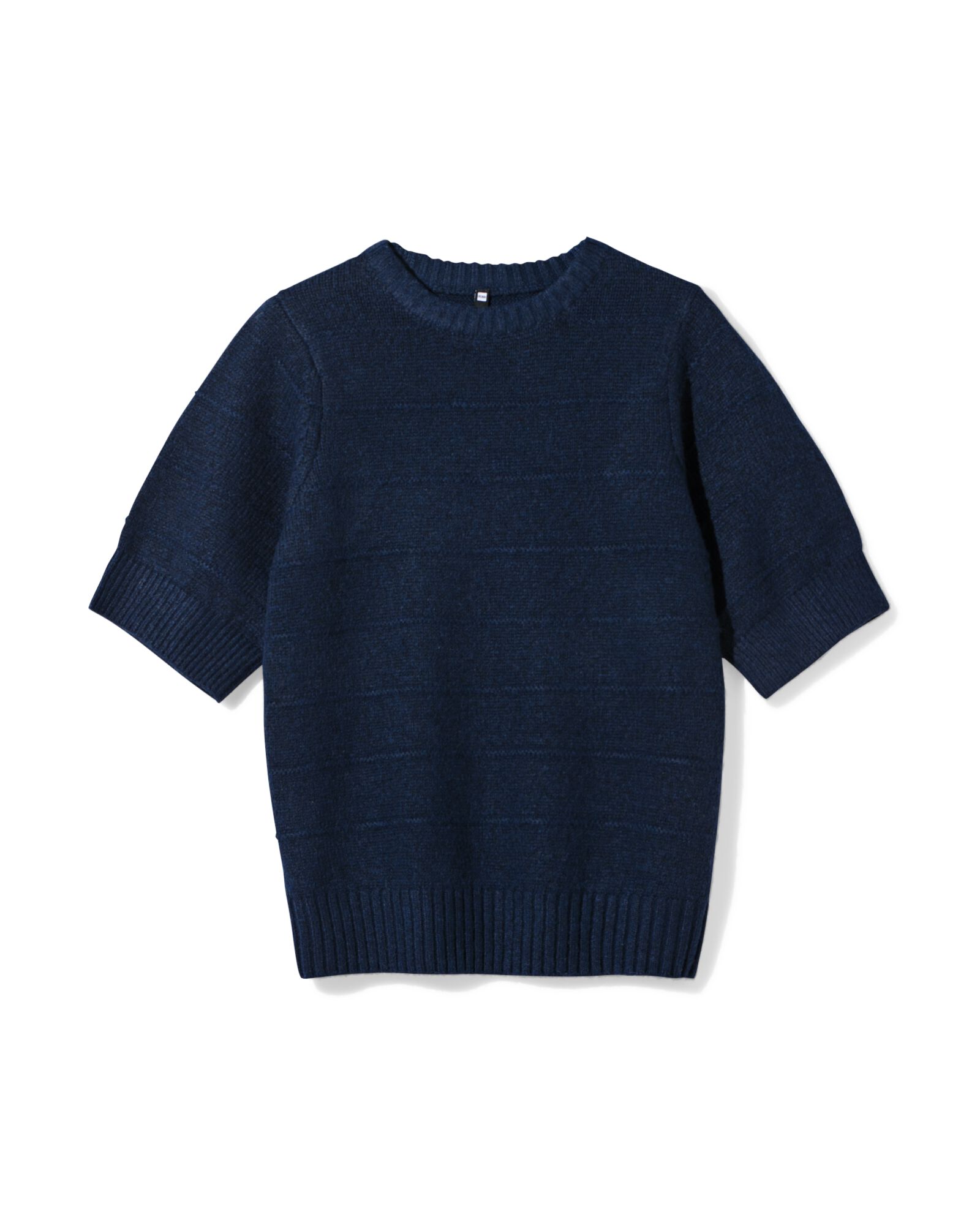 damestrui Fyra gebreid  donkerblauw - 36207240DARKBLUE - HEMA