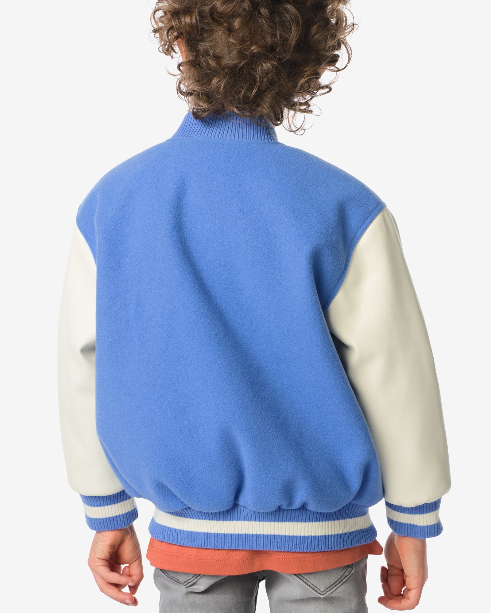 blouson bomber enfant bleu bleu - 30713501BLUE - HEMA