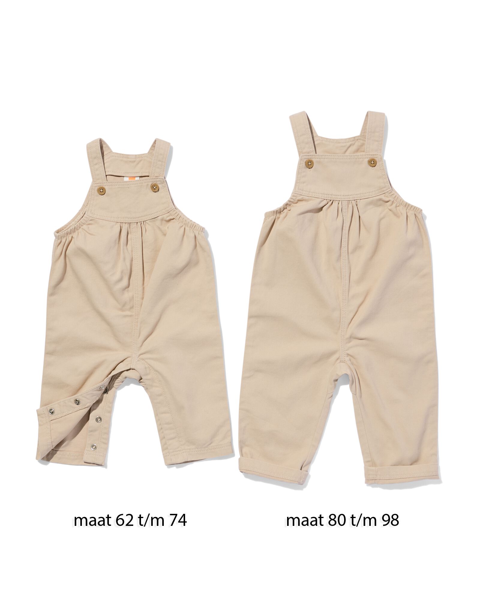 salopette b&eacute;b&eacute; sable - 33056850SAND - HEMA