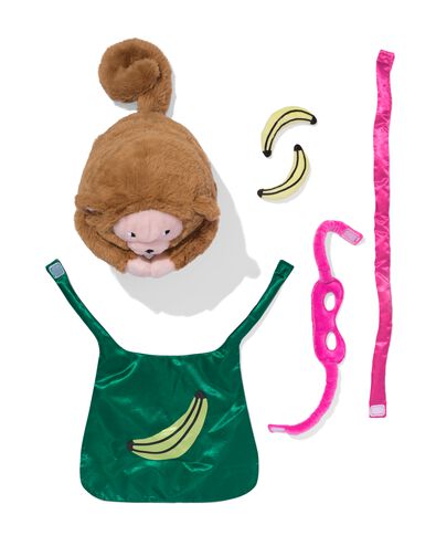 superheld knuffel aap 18x25x8cm - 15100384 - HEMA