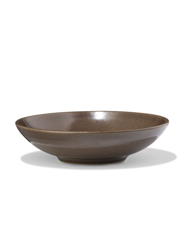 bol &Oslash;15cm Puur fa&iuml;ence marron fonc&eacute; - 9650136 - HEMA