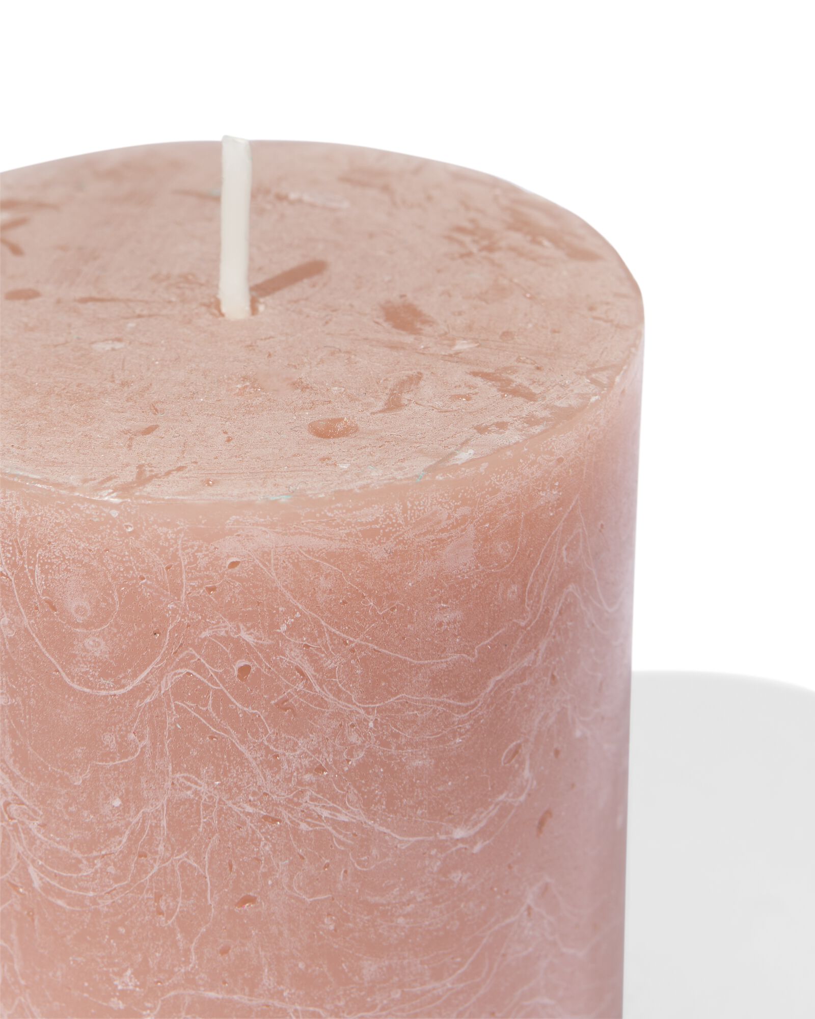 Rustikale Kerze &Oslash;&nbsp;7&nbsp;x&nbsp;8&nbsp;cm, Braun braun 7 x 8 - 13504007 - HEMA