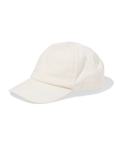 casquette b&eacute;b&eacute; blanc cass&eacute; ivoire ivoire - 1000030701 - HEMA