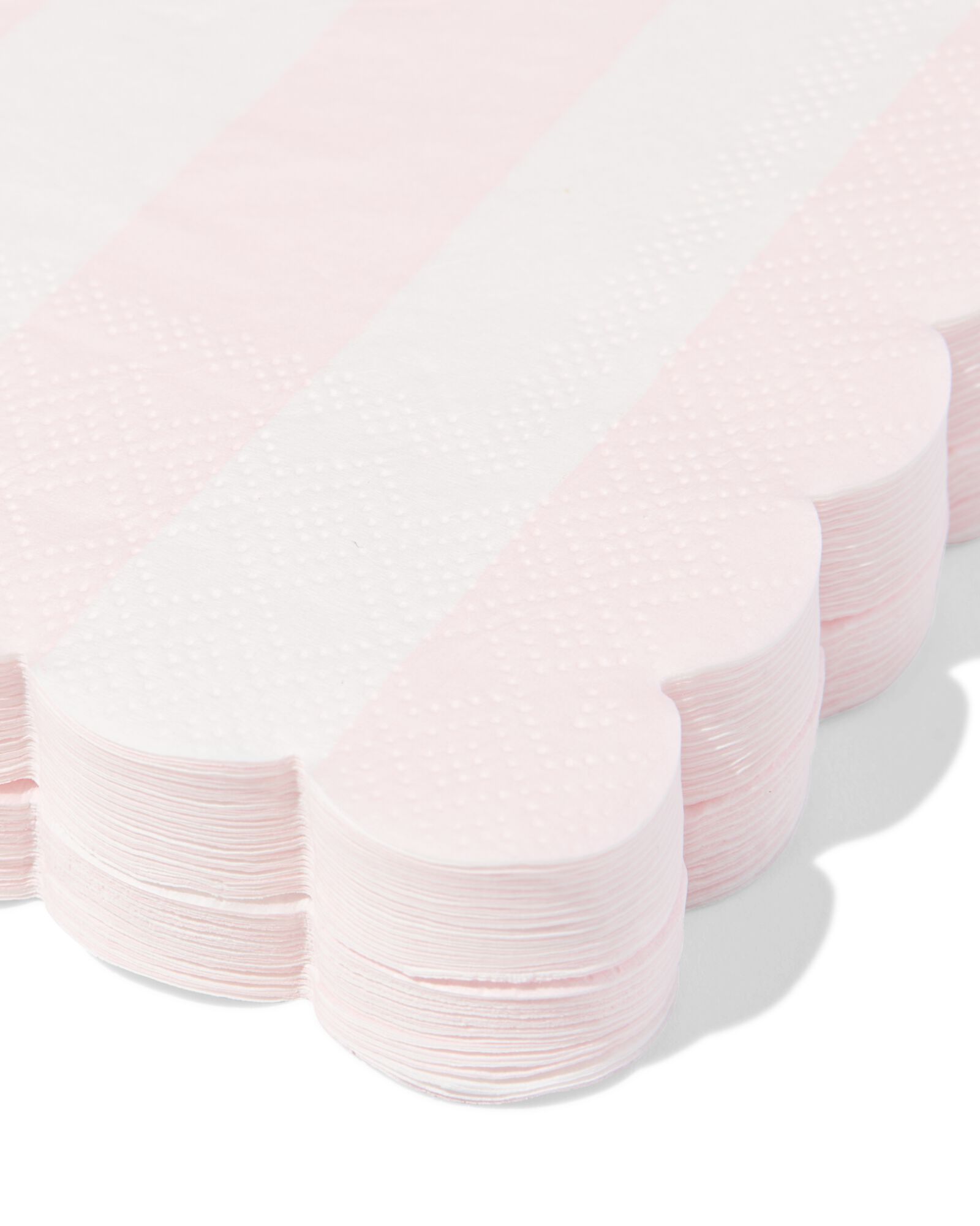 servetten 24x24cm papier strepen roze - 20 stuks - 14200163 - HEMA