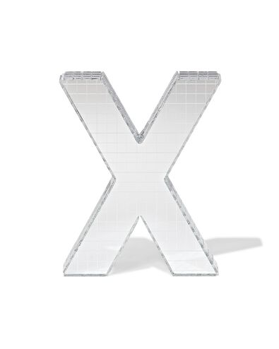 Disco-Buchstabe X 10 &times; 9 &times; 10 cm - 14250297 - HEMA