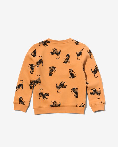 kinder sweater honden geel - 1000029817 - HEMA