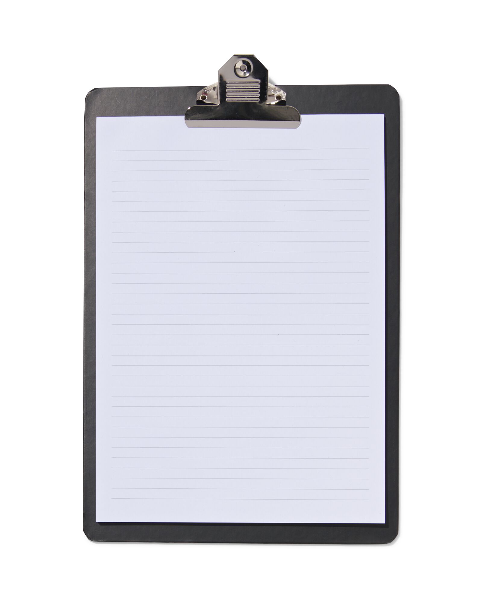 Klemmbrett mit Notizblock, DIN A4, 34 x 23 cm, schwarz - 14860062 - HEMA